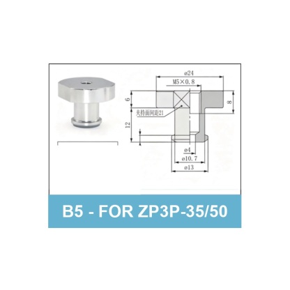 B5 (for ZP3P-35/50) - ZP3P Bag Opening Vacuum Suction Cups & Fittings