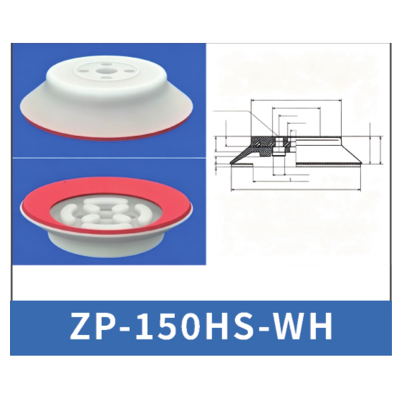Red ZP-150HS-WH - ZP HN/HS Foam Vacuum Suction Cups