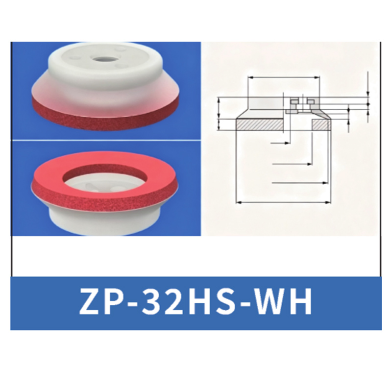 Red ZP-32HS-WH - ZP HN/HS Foam Vacuum Suction Cups
