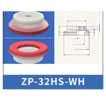 Red ZP-32HS-WH - ZP HN/HS Foam Vacuum Suction Cups