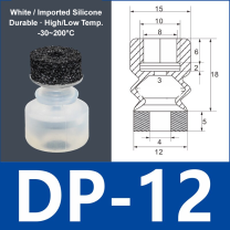Foam Vacuum Suction Cups for Robotic Grippers | SP, DP & MP Series