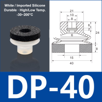Foam Vacuum Suction Cups for Robotic Grippers | SP, DP & MP Series