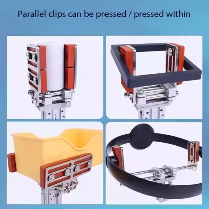 SOVE Small Pneumatic Robotic Arm Finger Cylinder Fixture Accessories Carton 16D Parallel Gripper High Precision Widened Clamp