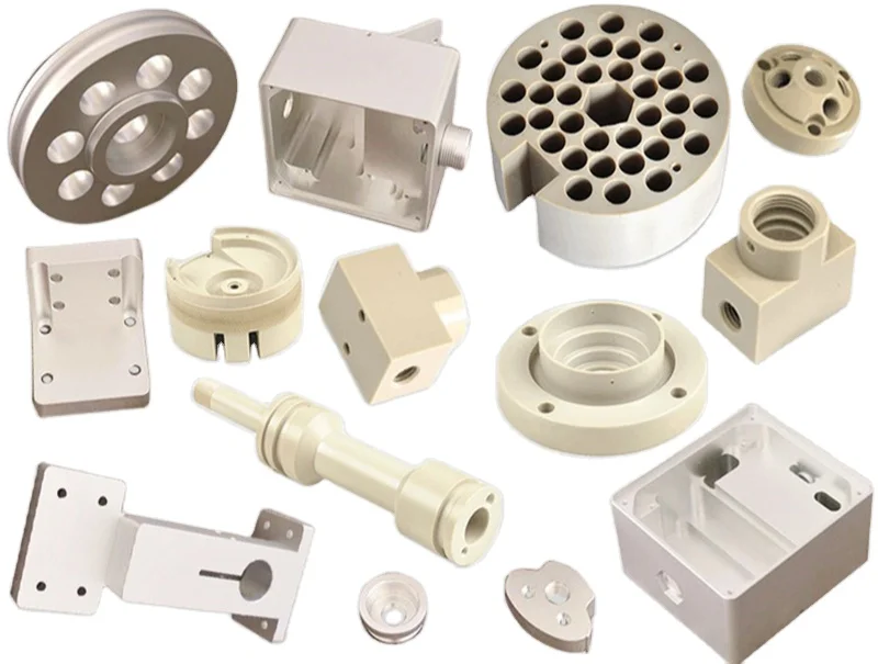 定制原型塑料数控加工服务 高精度铣削加工 HDPE DERLIN PTFE NYLON ABS PEEK POM PC ACRYLIC 加工零件