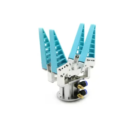 Adaptive Pneumatic Electric Flexible Gripper Bionic Flexible Mechanical Finger Claw Soft Flexible Claw for Air Working Used