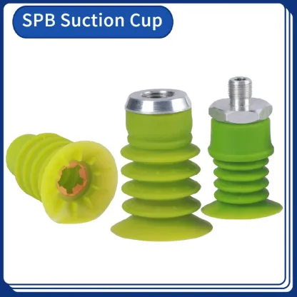 Manipulator Suction Cup SPB30/40/50 Corrugated Pad Variations Silicone Nozzle Packaging Soft Bag Special Vacuum Chuck Sucker-BOLTTE