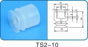 Robot accessories suction cup Silicone nozzle Industrial vacuum silica gel Powerful sucker Industrial suction nozzle-BOLTTE