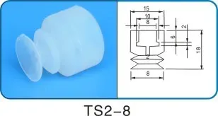 Robot accessories suction cup Silicone nozzle Industrial vacuum silica gel Powerful sucker Industrial suction nozzle-BOLTTE