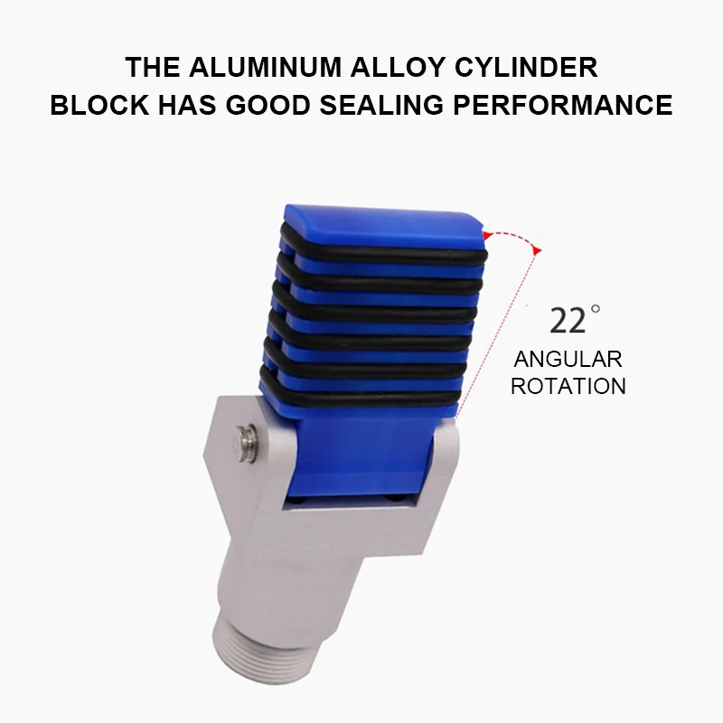 GOP/GOF-2020 Injection Molding Robot Single-Action Fixtures Pneumatic Components Finger Cylinders Clamps for Rubber Products