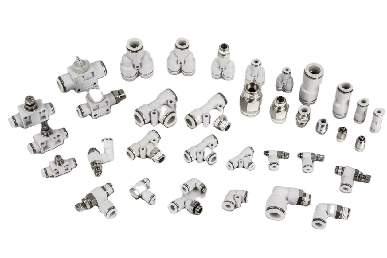 Plastic Pneumatic Fitting Quick Connect Push in Pneumatic Fitting AIR CONNECTOR Pneumatic Parts