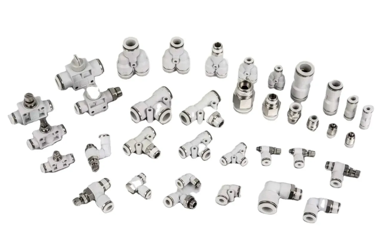 Plastic Pneumatic Fitting Quick Connect Push in Pneumatic Fitting AIR CONNECTOR Pneumatic Parts