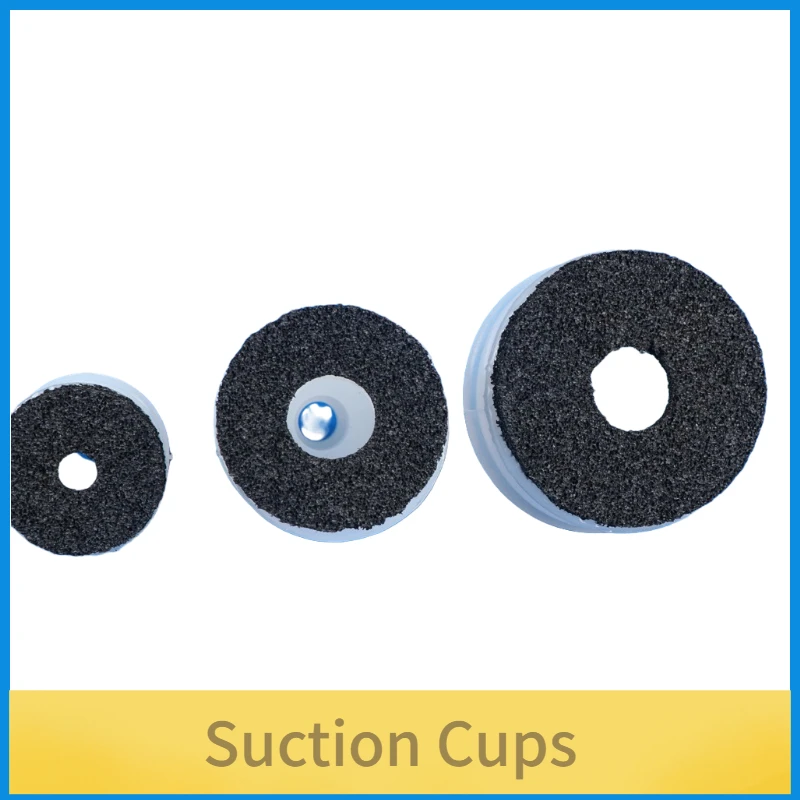 5pcs Red Black Sponge Rough Surface Vacuum Chuck Sucker Mirror Seamless Silicone MP-30 40 50 Suction Cups-BOLTTE