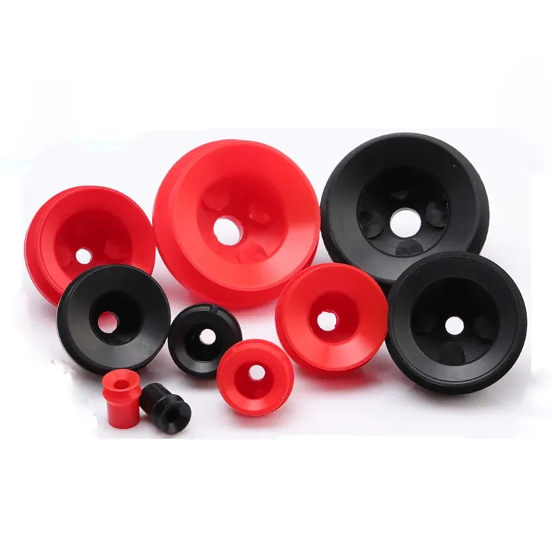 10PCS Vacuum Sucker VB-10 20 30 40 50 Industrial Vacuum Chuck Manipulator Accessories VMECA Series Red Black Suction Cups-BOLTTE