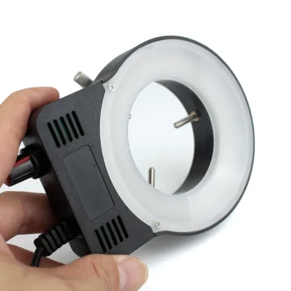 LED USB Output Adjustable DC 5V Shadowless Ring Light Iluminator Lamp For Industry Stereo Microscope Industrial Camera-BOLTTE