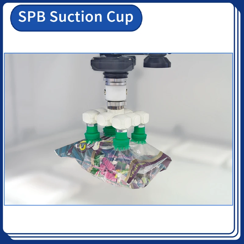 Manipulator Suction Cup SPB30/40/50 Corrugated Pad Variations Silicone Nozzle Packaging Soft Bag Special Vacuum Chuck Sucker-BOLTTE