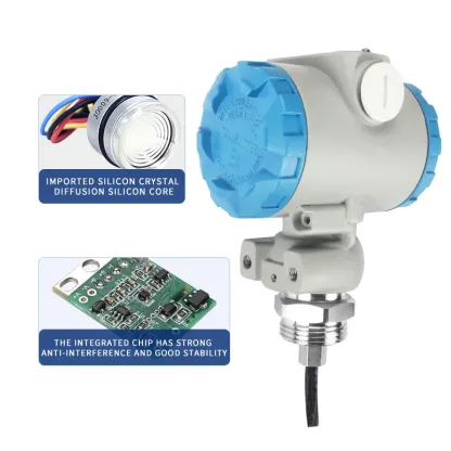 Split Submersible Water Level Pressure Sensor Transducer Liquid Level Transmitter 4-20mA 1-5V 0-10V RS485 QDY60A-BOLTTE