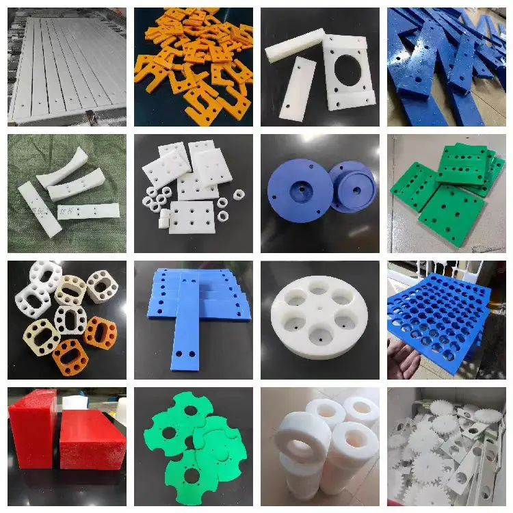定制原型塑料数控加工服务 高精度铣削加工 HDPE DERLIN PTFE NYLON ABS PEEK POM PC ACRYLIC 加工零件