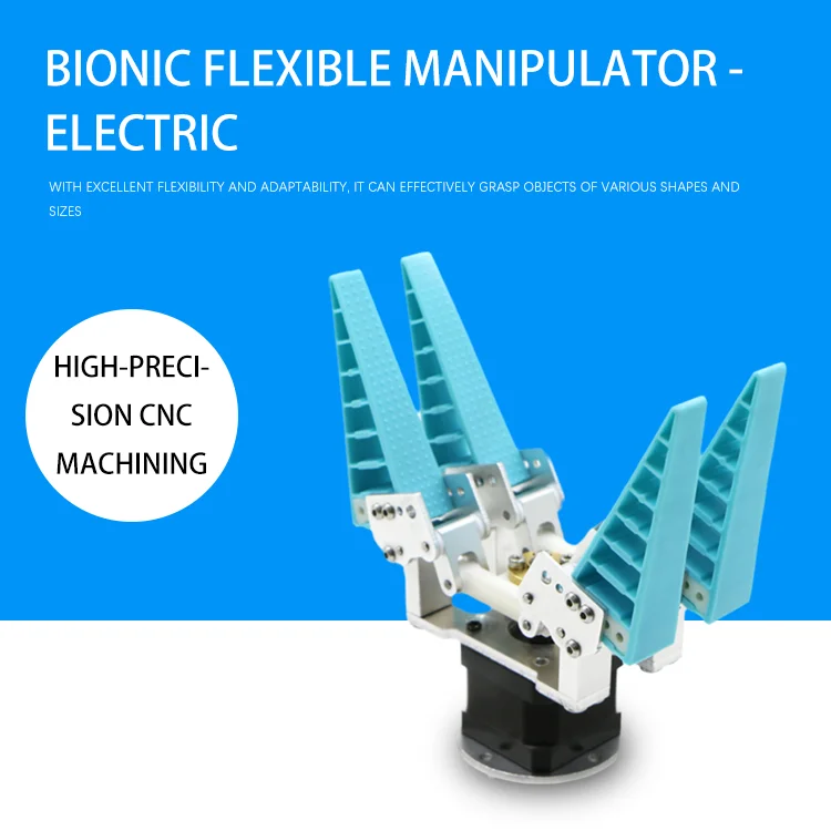 Industrial Robotic Arm Mechanic Tools Electric Gripper Construction Machinery Parts Robotics Kits Cylinder Supplier Industry