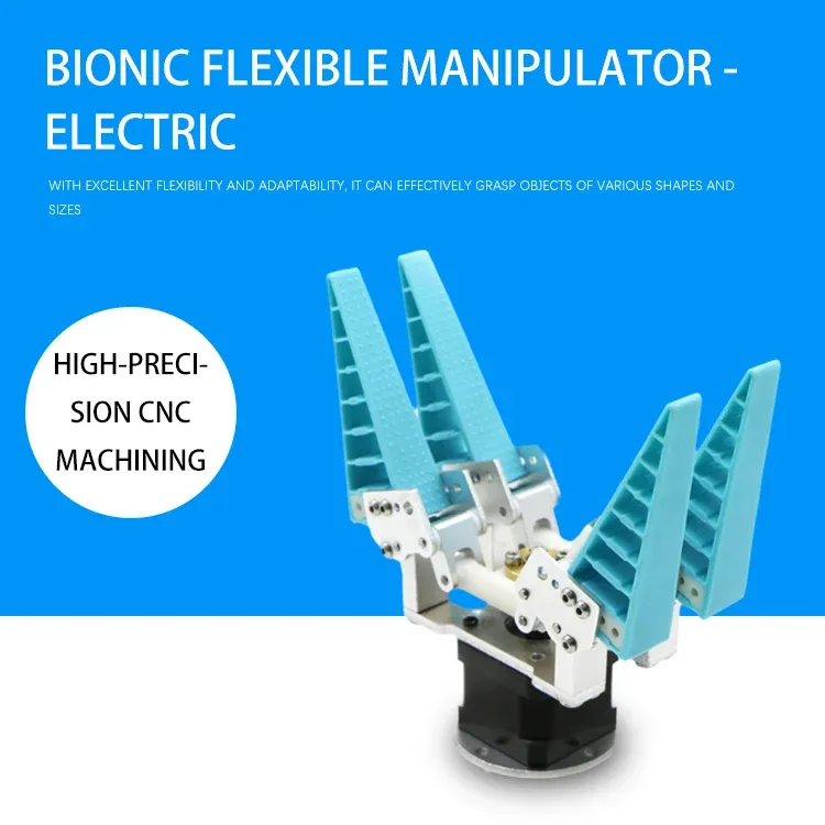 Industrial Robotic Arm Mechanic Tools Electric Gripper Construction Machinery Parts Robotics Kits Cylinder Supplier Industry