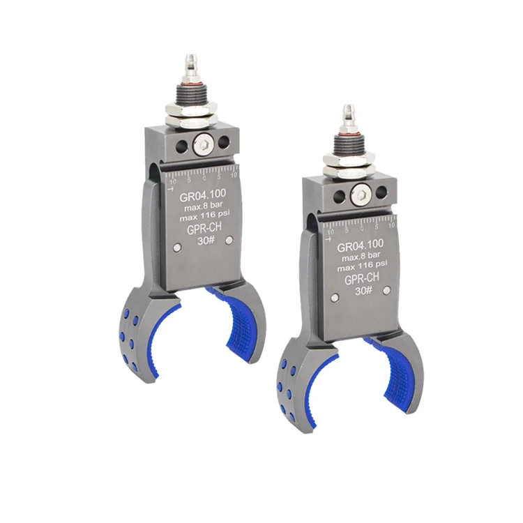 Robotic Bottle Embryo Clamp with Detection Sensor Special-Shaped Pneumatic Clamp for Pipeline Fittings