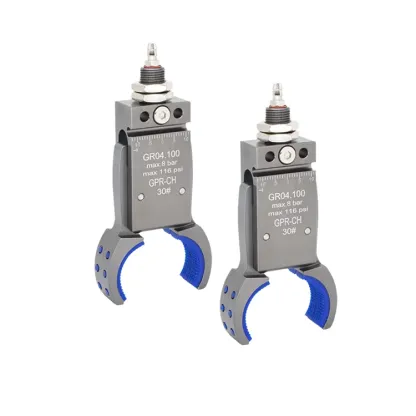 Robotic Bottle Embryo Clamp with Detection Sensor Special-Shaped Pneumatic Clamp for Pipeline Fittings