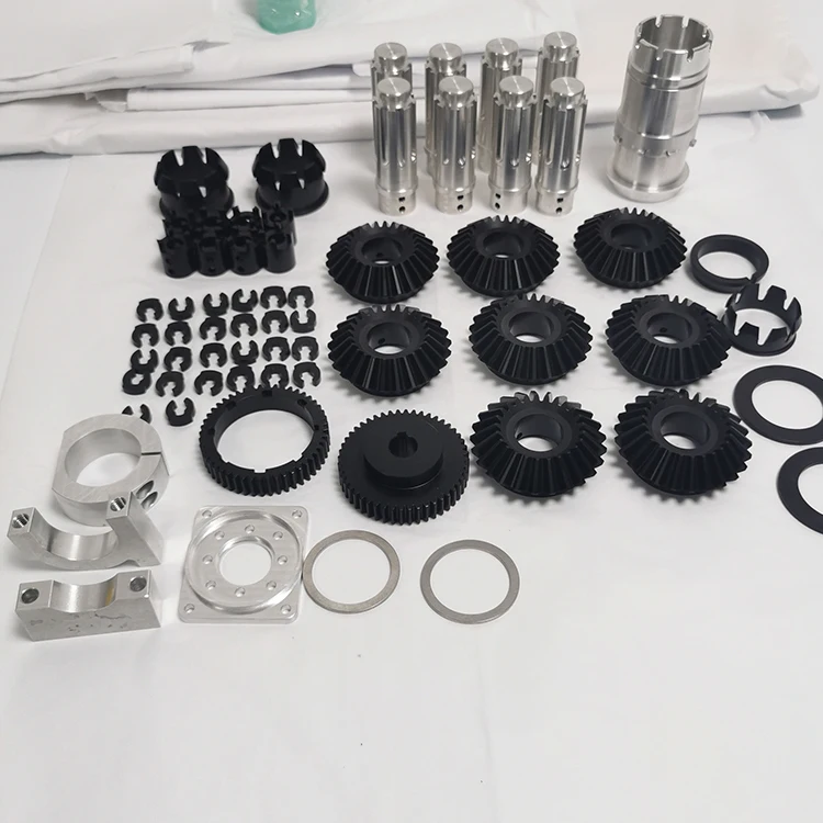 定制数控中心服务钢金属加工塑料零件ABS POM PEEK数控车铣加工铝合金数控零件