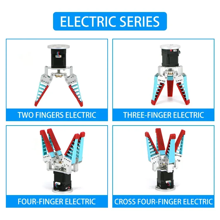 Industrial Robotic Arm Mechanic Tools Electric Gripper Construction Machinery Parts Robotics Kits Cylinder Supplier Industry