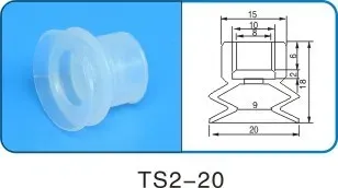 Robot accessories suction cup Silicone nozzle Industrial vacuum silica gel Powerful sucker Industrial suction nozzle-BOLTTE