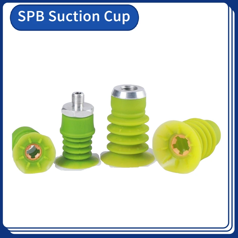 Manipulator Suction Cup SPB30/40/50 Corrugated Pad Variations Silicone Nozzle Packaging Soft Bag Special Vacuum Chuck Sucker-BOLTTE
