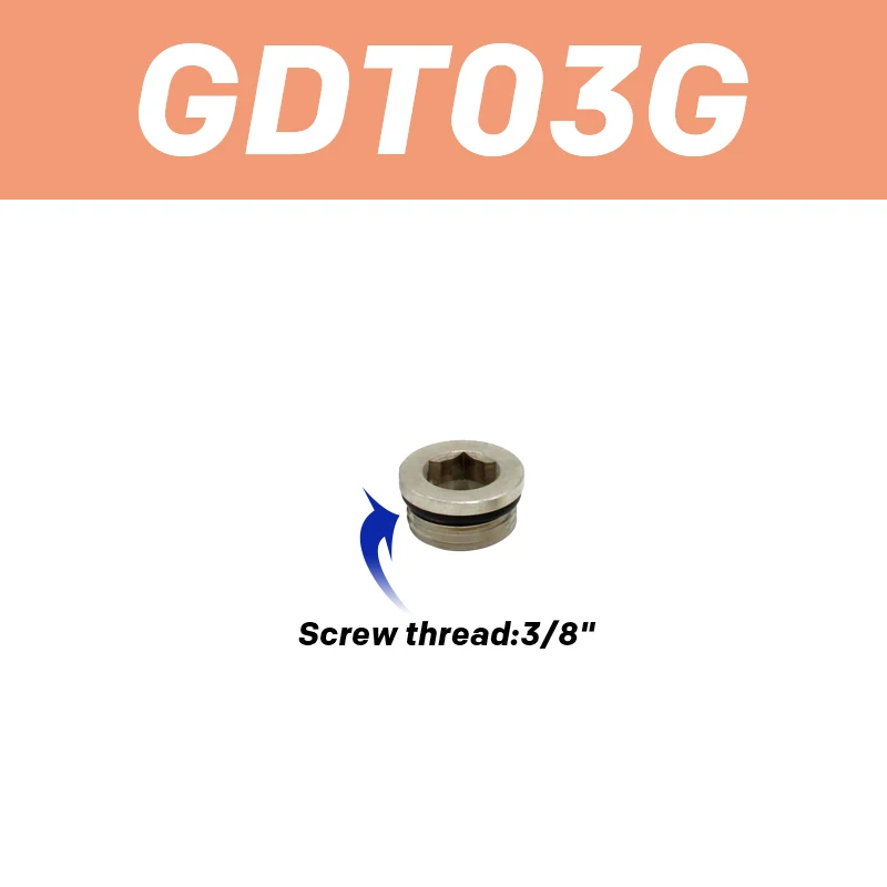 M5 1/8 1/4" 3/8" 1/2" 3/4" copper inner hexagonal plug with sealing ring plug copper plug  For Pneumatic-BOLTTE