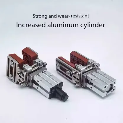 SOVE Small Pneumatic Robotic Arm Finger Cylinder Fixture Accessories Carton 16D Parallel Gripper High Precision Widened Clamp