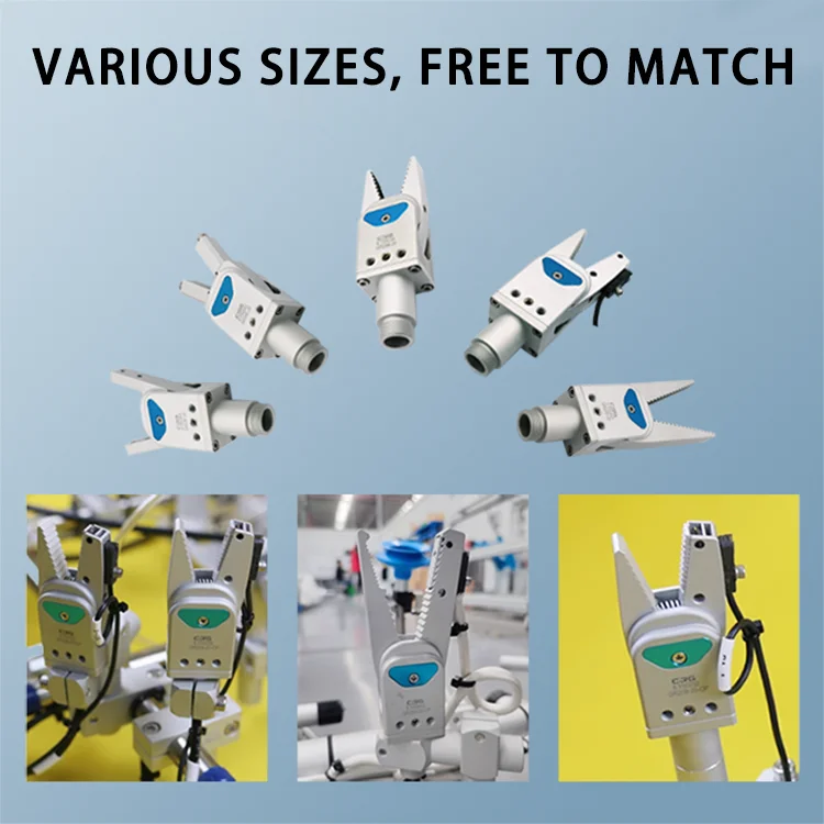 Adjustable Mini Silicone Clamp Pneumatic Nozzle Construction Restaurant Industries Vacuum Generator Accessory for Cylinder