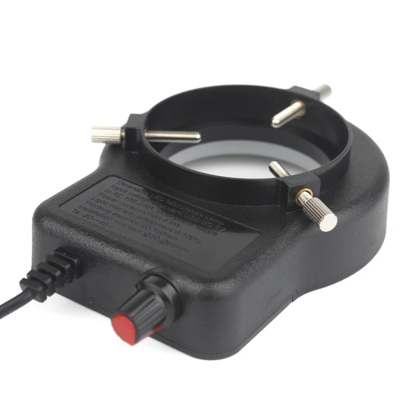 LED USB Output Adjustable DC 5V Shadowless Ring Light Iluminator Lamp For Industry Stereo Microscope Industrial Camera-BOLTTE