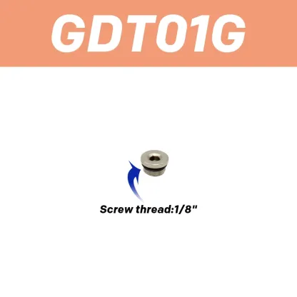 M5 1/8 1/4" 3/8" 1/2" 3/4" copper inner hexagonal plug with sealing ring plug copper plug  For Pneumatic-BOLTTE