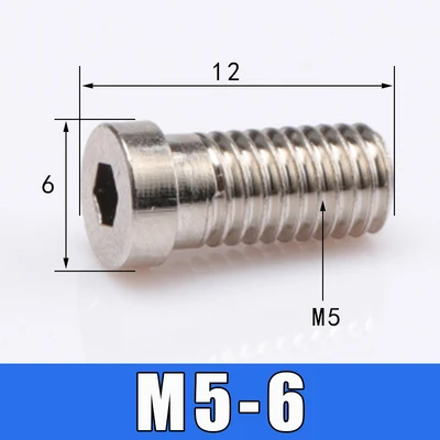 10pcs Vacuum Suction Cup Connector Fitting M5 M6 Conversion PFG PJG Chuck Supporting Screw-BOLTTE