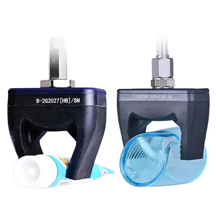 Two-Finger Soft Touch Flexible Gripper Vacuum Suction Cup Manipulator Clamp High Temperature Resistance Negative Pressure-Rubber