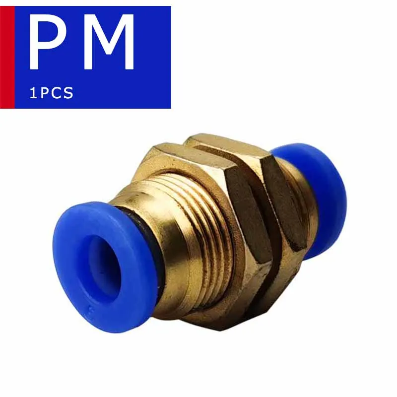 PE PV PU PK PZA PY HVFF LSA PM Pneumatic Fittings Pipe Connector Tube Air Hose Quick Release Fitting 4 6 8mm 10mm 12mm 16mm-BOLTTE