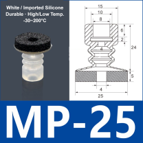 Foam Vacuum Suction Cups for Robotic Grippers | SP, DP & MP Series