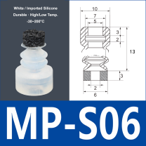 Foam Vacuum Suction Cups for Robotic Grippers | SP, DP & MP Series