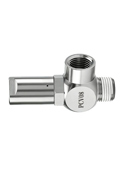PCV Pilot-Operated Pneumatic Check Valves and Tube Fitting Configurations