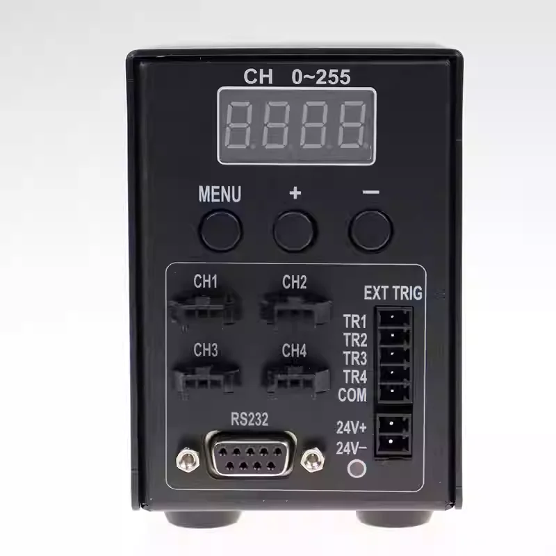 2/4-Channel External Power Digital Controller - Machine Vision Standard Vision Light Brightness Dimmer-BOLTTE