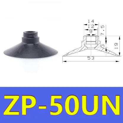  Vacuum Suction Cup Retaining Ring Manipulator Accessories Strong Suction Nozzle Silicone Suction Cup ZP-U-BOLTTE