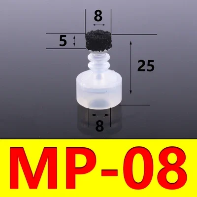 Vacuum suction cup manipulator accessories big head single double three-layer rough surface pneumatic sponge suction nozzle-BOLTTE