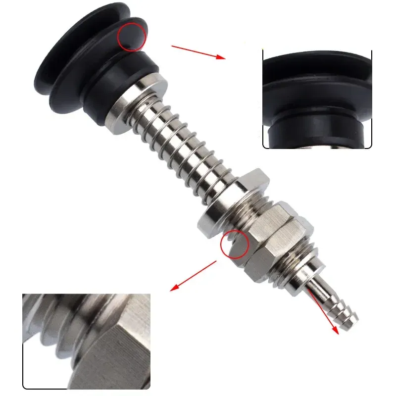 manipulator vacuum suction cup hardware WEH41-d30/d40/d50 industrial pneumatic accessories-BOLTTE