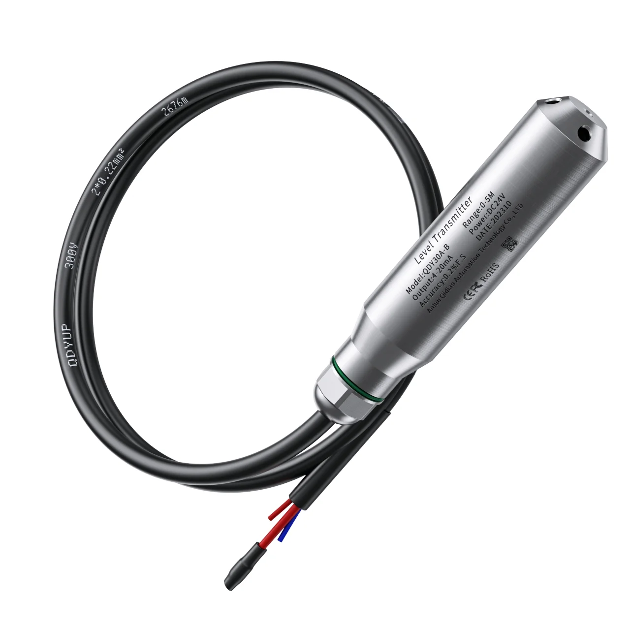 Hydrostatic water Pressure Level Sensor probe 4-20ma 0-3.3v signal output liquid level transmitter-BOLTTE