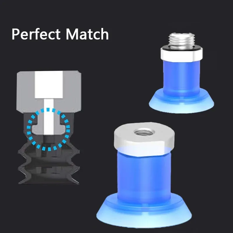 10 Pieces/pack ZP3P Vacuum Suction Cup Packing Machine Bag Opening Sucker Injection Molding Machine Pneumatic Robot Gripper Tool-BOLTTE