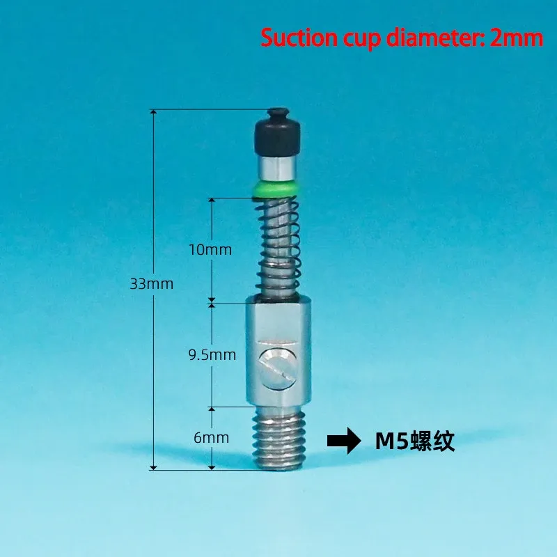 turtledove Nozzle Holder Base SMT Pick and Place Machine Vacuum sucker Pneumatic Robot Arm Automation Equipment 1mm 2mm-BOLTTE