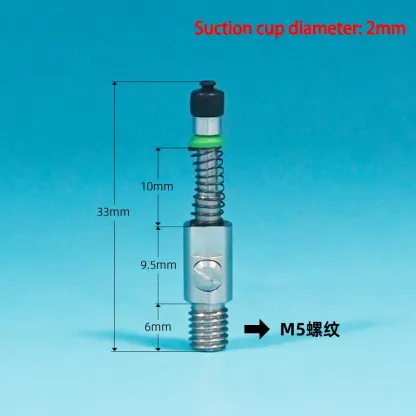 turtledove Nozzle Holder Base SMT Pick and Place Machine Vacuum sucker Pneumatic Robot Arm Automation Equipment 1mm 2mm-BOLTTE