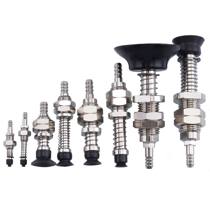 Robotic Vacuum Suction Cup Fittings Suction Cup Accessories Industrial Pneumatic Accessories Corrosion Resistance-BOLTTE