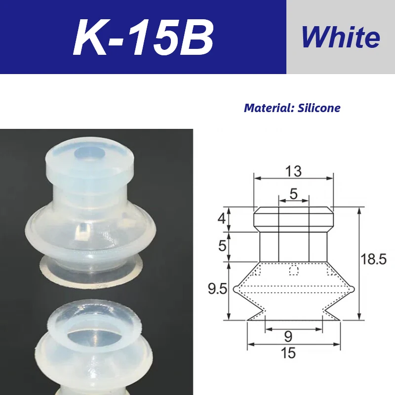 Packaging Machine Bag Opening Vacuum Suction Cup APEX25 APEX30 M15 YB20-2 Robotic Arm Film Plastic Bag Accessories Pneumatic-BOLTTE